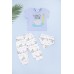 Комплект для новонародженого (футболка+штани+нагрудник) 62-86 Panolino PL17531