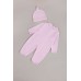 Комбінезон для новонародженого з шапочкою 3-9 Baby My 2019041 -рожевий