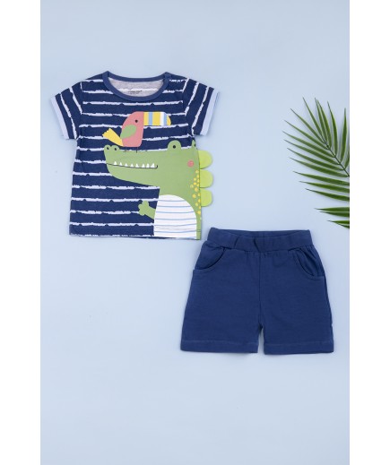 Комплект для хлопчика (футболка+шорти) 62-86 Mininio 01MB4959