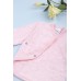 Комплект для новонародженного (кофта+повзунки+шапка+рукавички+слинявчик) 56-62 ТО 3081-рожевий