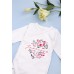 Комплект для новонароджених (боді+ползунки+шапка) 56 Фламинго 433-069 Українка - молочний