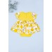 Боді-плаття для новонародженого 62-74 Фламинго 194-420 -жовтий