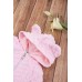 Комбінезон плюшевий для новонародженого 56-74 Мамин Дім 043 -рожевий