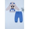 Комплект для хлопчика (кофта+штани) 6-18 TO 40353 -блакитний