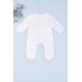 Комбінезон для новонародженого 50-62 Minikin Simple 2311005 -білий фото 2