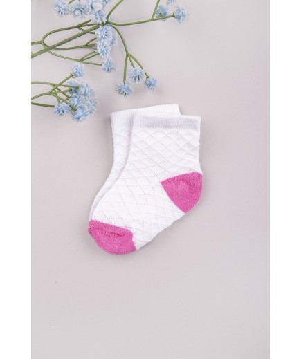 Шкарпетки для новонародженого 0-6 Defne DEF-К32-31 -білий