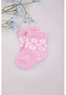 Шкарпетки 0-6 Bebelinna 15075-2 -рожевий