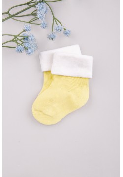 Шкарпетки 0-6 Defne К30-021 -жовтий