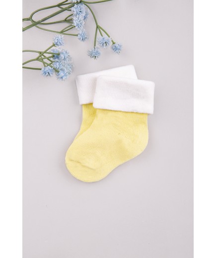 Шкарпетки 0-6 Defne К30-021 -жовтий