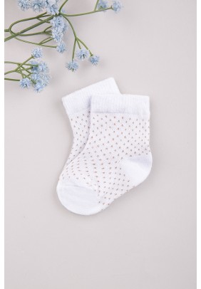 Шкарпетки 0-6 Bebelinna 15075-1 -білий - 