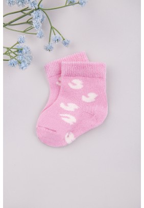 Шкарпетки 0-6 Bebelinna 15075-2 -рожевий - 