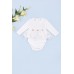 Боді-плаття для виписки 0-12 Mini born 25019 -молочний