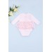 Боді-плаття для виписки 0-12 Taffy 25019 -рожевий