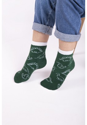 Шкарпетки  (махра) 12-18 Мамин Дім 6102023 -зелений