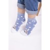 Шкарпетки (махра) 12-18 Мамин Дім 6102023 -блакитний
