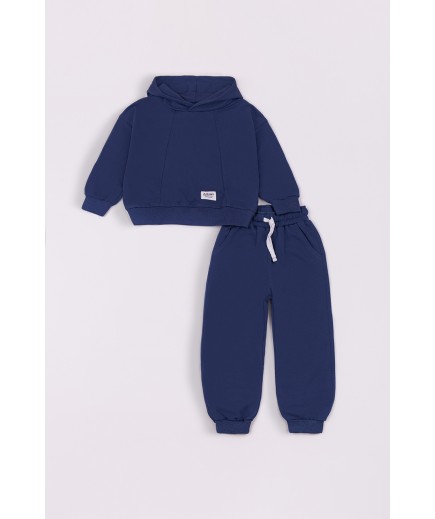 Костюм спорт. (толстовка+штани) хлопчик Hart 1263 темно-синій