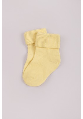 Шкарпетки для новонародженого 0 ТО 077 -жовтий