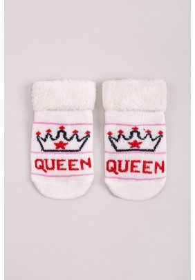 Шкарпетки Queen махра 0 ТО 0151 -молочний