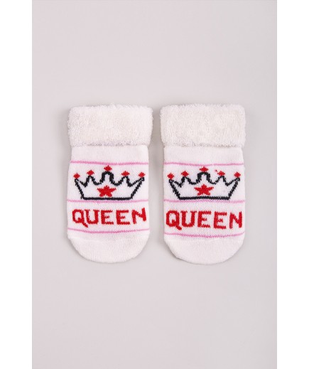 Шкарпетки Queen махра 0 ТО 0151 -молочний