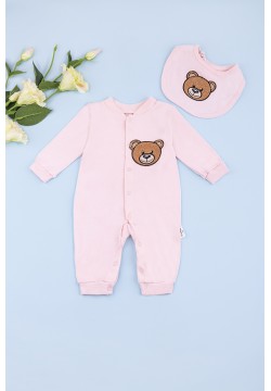 Комбінезон дитячий 3-12 Murat baby 7634-рожевий