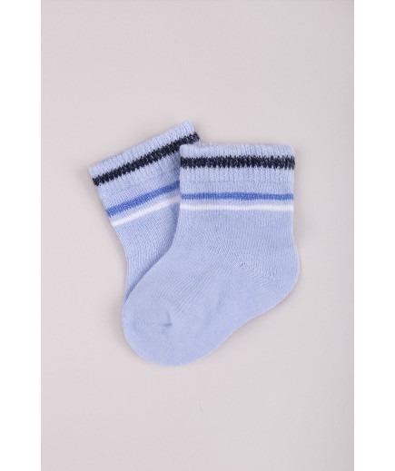 Шкарпетки 0-6 Bebelino 126 -блакитний