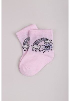 Шкарпетки Bebelinо 15075 -рожевий - 