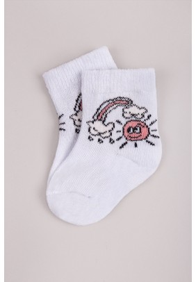 Шкарпетки Bebelinо 15075 -білий - 