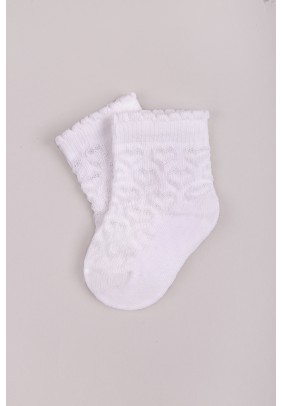 Шкарпетки Bebelinо 15075 -білий - 