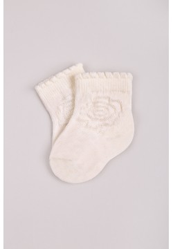 Шкарпетки Bebelinо 15075 -молочний