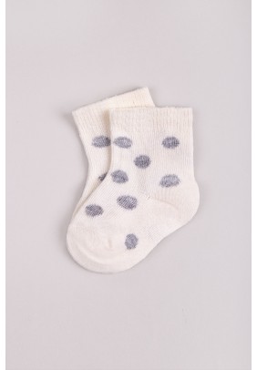 Шкарпетки Bebelinо 15075 -молочний - 