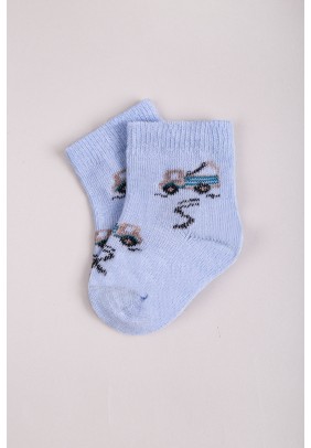 Шкарпетки Bebelinо 15075 -блакитний - 