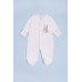 Комбінезон для новонароджених 56-62 Фламинго 365-016-молочний