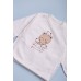 Комплект для новонародженого (льоля+повзунки+шапка) 56-62 Фламинго 605-016-молочний