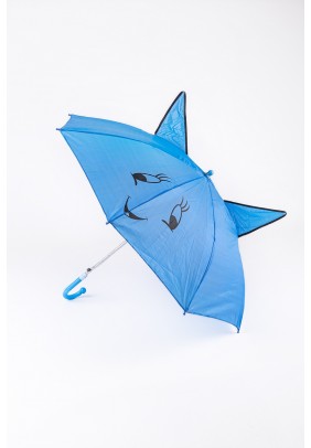 Зонт-трость с ушками детский ВО SY-15 - синий