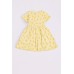 Сукня "Метелики" рубчик ТО 10447 жовтий фото 2