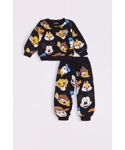 Костюм спортивний "Disney" хлопчик 3634 чорний Костюм спортивний "Disney" хлопчик 3634 чорний