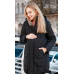 Куртка для вагітних S-L Юла мама JENA OW-46.091 -чорний