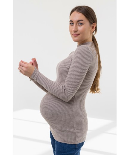 Гольф для вагітних і годування М-XL Юла мама Lecie NR-42.06 -бежевий