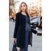 Пальто для вагітних S-XL Юла мама MADELEINE OW-37.021 -синій