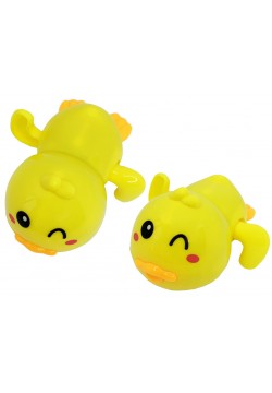 Іграшки для купання заводна Мегазайка Качечка 0918-Жовтий