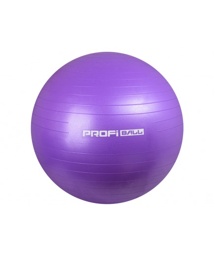 М\'яч для фітнесу Toys K 65см фіолетовий M0276