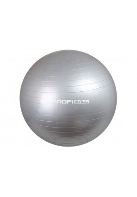 М'яч для фітнесу Toys K 65см сірий M0276 - 