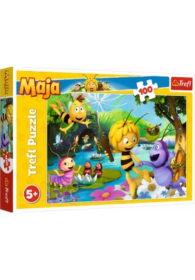 Пазл Trefl Бджілка Мая та друзі 100ел 16361