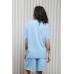 Костюм (футболка+шорти) Юла мама MIKAELA ST-24.012 блакитний фото 11