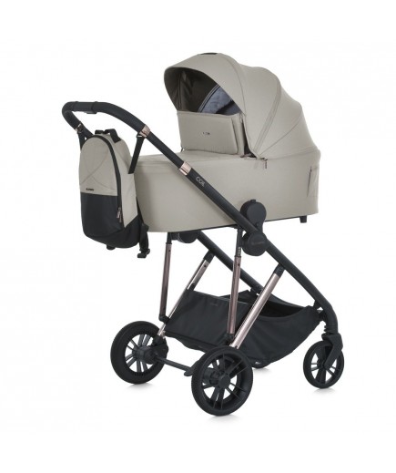 Коляска універсальна 2в1 El Camino Coil ME 1190 Cloud Beige Коляска універсальна 2в1 El Camino Coil ME 1190 Cloud Beige