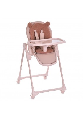 Стульчик для кормления El Camino Crystal ME 1037 Bear Pink