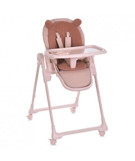 Стільчик для годування El Camino Crystal ME 1037 Bear Pink Стільчик для годування El Camino Crystal ME 1037 Bear Pink