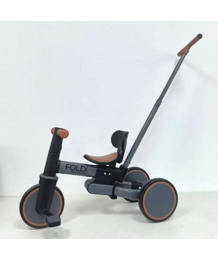 Велосипед 3-х колісний El Camino Foldi ME 1202 Graphite Велосипед 3-х колісний El Camino Foldi ME 1202 Graphite
