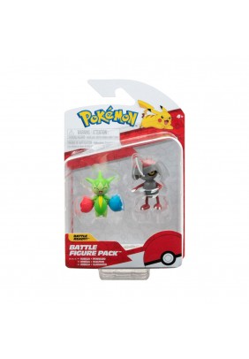 Ігровий набір фігурок Pokemon W15 Пон'ярд і Розелія PKW3006