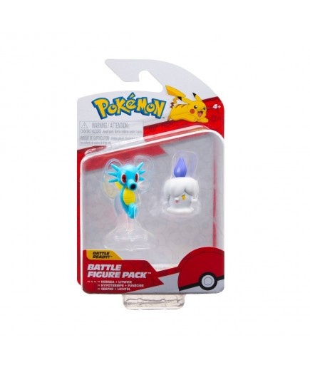 Ігровий набір фігурок Pokemon W15 Літвік і Хорсі PKW3008 Ігровий набір фігурок Pokemon W15 Літвік і Хорсі PKW3008